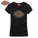 Dickies2016夏季新款女纯棉圆领短袖T恤 经典LOGO印花162W30EC15