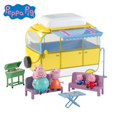 正版小猪佩奇PEPPAPIG粉红猪小妹佩佩猪过家家儿童玩具大露营车