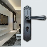 卡特门锁室内现代门锁美式把手房间卧室卫生间静音木门锁具家用