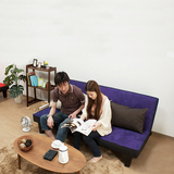 fulllove现代可折叠布艺沙发床1.8米小户型多功能沙发床单人
