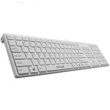 【送键盘膜】DELUX多彩K1000U巧克力有线键盘USB笔记本电脑超薄