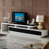 客厅家具 现代简约烤漆电视柜 钢化玻璃电视柜组合地柜墙柜