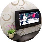 欧式简约伸缩电视机柜现代客厅黑白色木质影视地柜茶几t组合套装