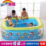 曼波鱼屋 婴儿童充气游泳池 超大号加厚宝宝戏水池成人浴缸游泳池