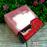 泰国香皂 植物花斑纯天然spa香皂 水果手工皂沐浴控油美白玫瑰花