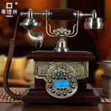 2016新别墅电话座式限时特价 美式仿古欧式电话机 马到功成摆设件