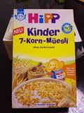 德国直邮现货 喜宝Hipp 喜宝7种谷物儿童营养麦片1-3岁 200g 新品