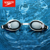 speedo近视泳镜 泳镜近视高清防雾 游泳眼镜防水男女士 度数泳镜