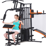 特价健身器材多功能 家用综合训练器 室内组合器械运动3人站位机