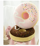 巧克力甜甜圈加厚坐垫椅垫榻榻米抱枕办公室面包圈椅子靠垫