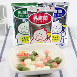 日本进口糖果零食品八尾浓型乳酸菌糖 酸奶味草莓味抹茶味 解馋