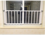 飘窗防护栏免打孔门窗户护栏阳台护栏儿童防护网防盗窗安全窗高层