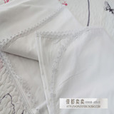 外贸白色床单单件纯棉全棉布纯色斜纹双人1.5 1.8m米家纺2米贡缎