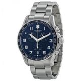 Victorinox 美国代购专柜正品男式手表 chrono classic xls blue