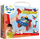 台湾gigo/智高儿童益智积木玩具1.5岁以上塑料拚插积木7334