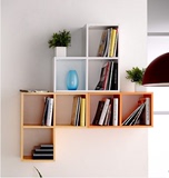 创意格子组合书架墙上挂饰置物架壁挂式隔板墙小柜子背景装饰书柜