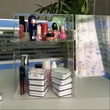 亚克力香水化妆品柜有机玻璃首饰盒指甲油收纳盒精品展示柜陈列架