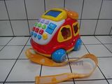 QP 正品澳贝 电子汽车电话463429儿童早教益智幼儿积木玩具