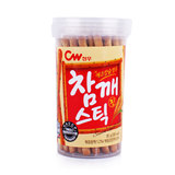 韩国进口青佑碳烤芝麻饼干婴儿零食 宝宝磨牙饼干棒85g 手指饼干