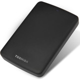 东芝/TOSHIBA 黑甲虫系列 2TB 2.5英寸 USB3.0移动硬盘 3年保行货