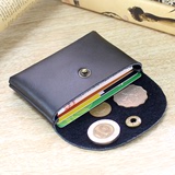 迷你女士超薄真皮小零钱包牛皮卡包学生钱包创意硬币包男式名片包