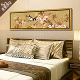 现代中式客厅挂画单幅壁画卧室床头装饰画餐厅画墙上画沙发背景画