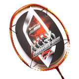 正品李宁羽毛球拍N90二代 超轻全碳素球拍 进攻型男女单拍