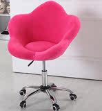 现代简约梅花椅 懒人电脑椅家用带升降坐椅卧室软座凳椅