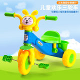 带音乐儿童三轮车脚踏车1-2-3岁小婴儿自行车宝宝玩具童车手推车