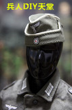 1:6兵人DIY天堂 DML DID 二战德军国防军士兵通用船帽帽徽全套