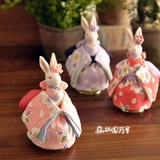 日本小樽日式音乐盒八音盒和风和服兔结婚生日七夕送女生创意礼物