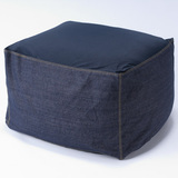 日本代购 预定 无印良品MUJI懒人沙发套沙发罩 牛仔蓝