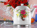 陶瓷电热水壶自动断电1.5升变色壶电茶壶烧水壶正特价包邮电水壶