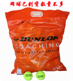 正品Dunlop网球邓禄普网球Coaching高级羊毛成人训练习网球60个装