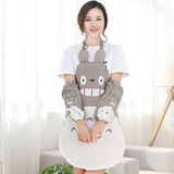 可爱龙猫防水防油围裙韩版时尚卡通创意厨房家居做饭围裙+袖套