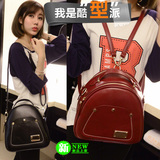双肩包女包包2015韩版时尚新款女士小背包迷你书包潮单双肩两用包