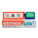 德国原装ELMEX 儿童牙膏6-12岁 换牙牙膏 预防龋齿 75ml