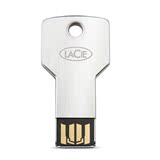 LaCie/莱斯 PetiteKey 16G 16GB 金属钥匙U盘 防划（9000347）