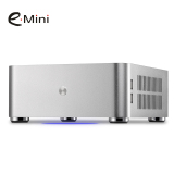 e.Mini/立人 E-W80 Mini ITX 迷你机箱 全铝电脑HTPC高清小机箱