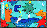 德国全新邮票 1998年 儿童邮票 卡通 为了孩子 1全新