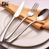 【天猫超市】EDO西餐具三件套不锈钢牛排刀 叉子 勺子8515