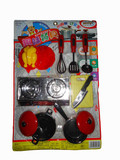 正品精灵狗趣味餐具组合 仿真厨房用品321-65 宝宝过家家玩具