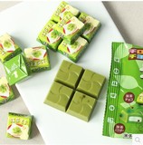日本进口零食 松尾抹茶味QQ年糕夹心糯米糍巧克力 绿袋装7个入