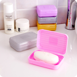 迷你便携香皂盒塑料带锁扣旅行肥皂盒 创意带盖密封皂盒旅行必备