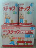 新货二罐礼品装17年7月 日本本土奶粉明治二段/2段 现货