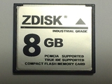 ZDISK 工业级  CF卡 8G 支持TRUE IDE