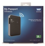 西数WD My Passport Wireless 2TB wifi 移动硬盘 WDBDAF0020BBK