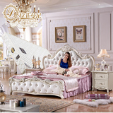 拉菲曼尼 成套家具 欧式卧室三件套 法式公主床 田园床实木双人床
