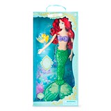 预定 美国正品代购Disney迪士尼Ariel美人鱼豪华芭比娃娃礼盒