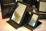 可定制韩国化妆镜简约便携随身超级大号学院派镜子高清台式折叠镜